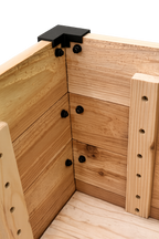 Raised Cedar Planter Box 48x19x28 | CORE
