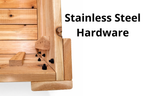 Raised Cedar Planter Box 48x20x30 | ORIGIN